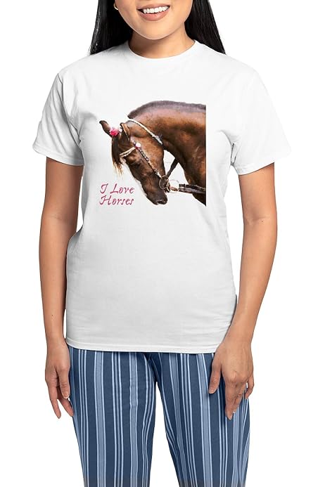 thumbnail image 2 of CafePress - Don't Ask Horse Women's Pajamas - Women's Light Pajamas 2 of 14