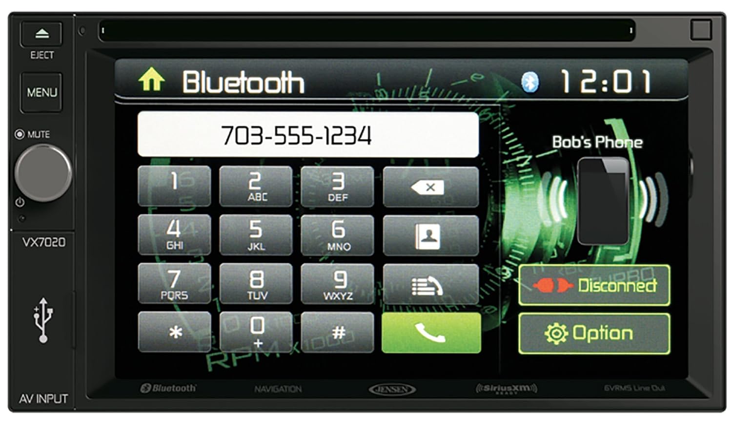 Car Stereo Reviews Jensen vx7020