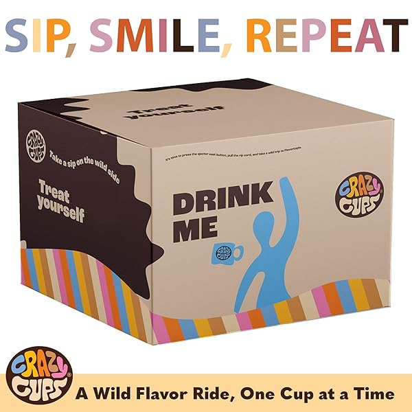 CRAZY CUPS SEASONAL PREMIUM HOT CHOCOLATE SINGLE SERVE CUPS FOR KEURIG K CUP BREWERS VARIETY PACK SAMPLER, 40 COUNT
