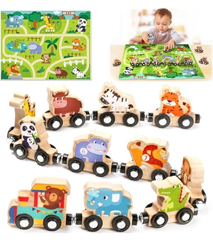 Year Old Boy Toys Year Old Toys Wooden Farm Animals Toys For