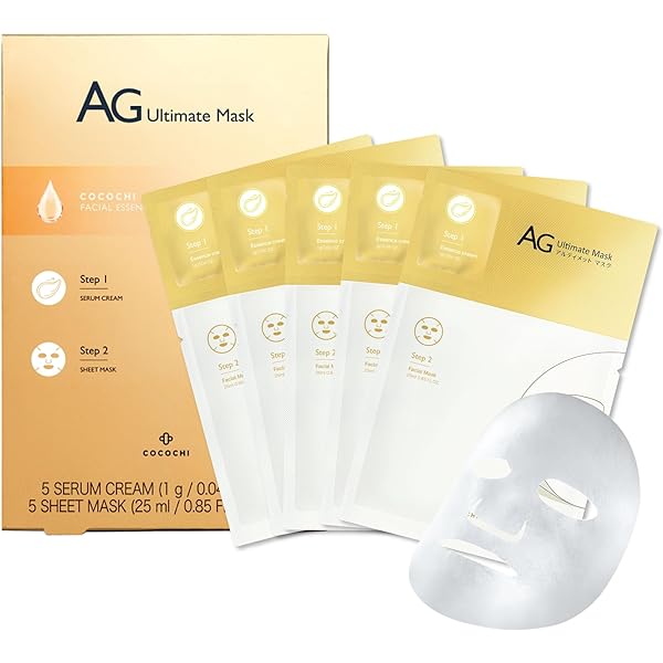Amazon.com : COCOCHI AG Ultimate Mask, 2in1 Facial Essence