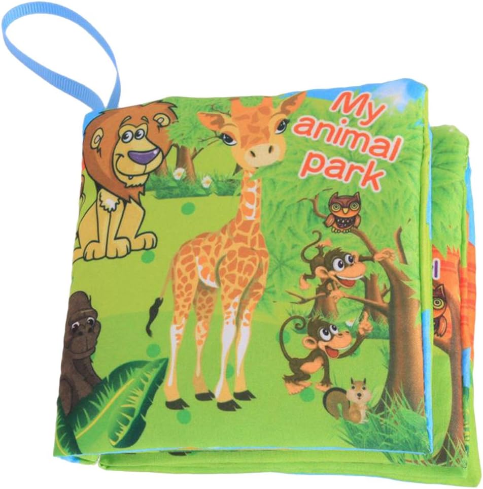 OuYou Baby Cloth Books Cognition Multiple themes Early Education Toys Fabric Books For Infants Touch Feel Activity (6C)