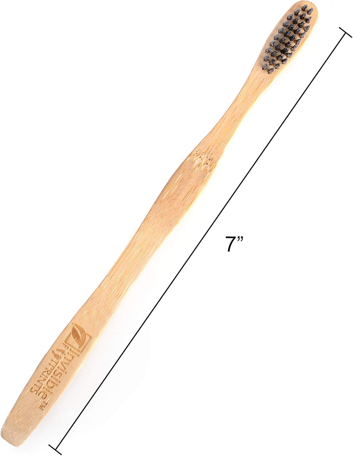 Bamboo Toothbrush by Invisible Footprints – Charcoal Zero-Waste ...