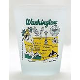 Washington State US States Series Collection Shot Glass