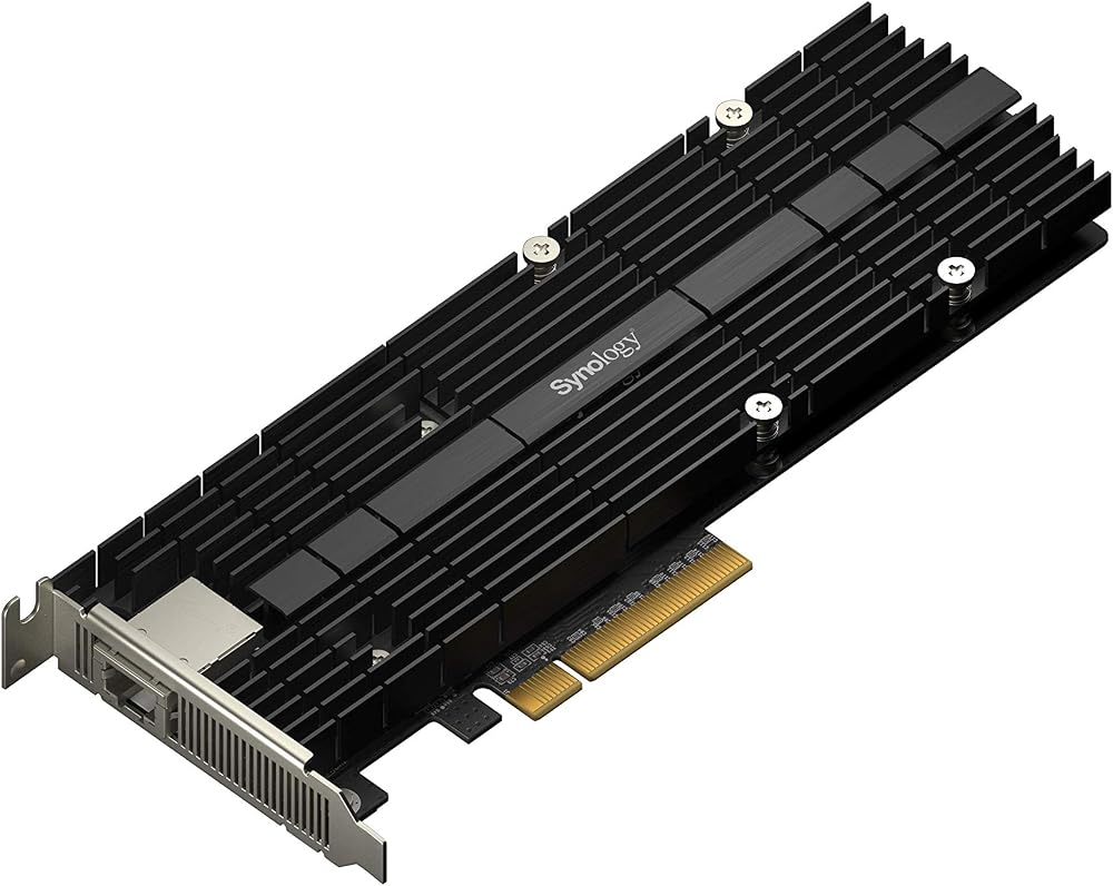 Synology E10M20-T1 10Gb Ethernet M.2 Adapter Card 1 Port RJ-45 NAS