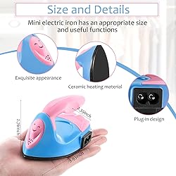 Honoson Mini Craft Iron Mini Heat Press Small Iron