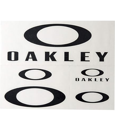 Supreme ステッカー 3枚セット OAKLEY風ロゴ Amazon.com: decal Pack of 2 3' Stickers - Oakley Logo