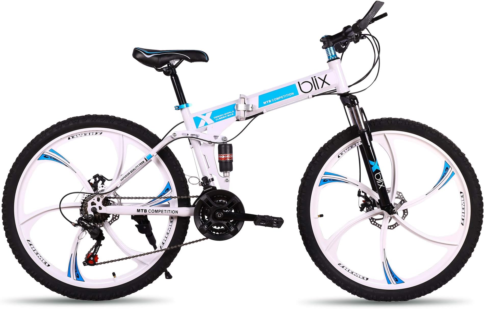 Amardeep Cycles Blix Fat Bike 26 * 4 inches Sports Bicycle 7 Speed Gear(1 Year Frame Warranty)