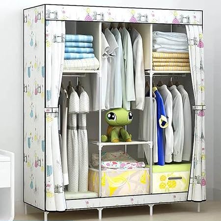 Mmm Simple Wardrobes Cloth Reinforced Steel Large Wardrobe