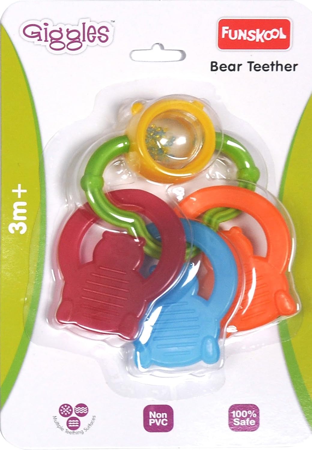 Buy Funskool Bear Teether Online at Low Prices in India Amazon.in