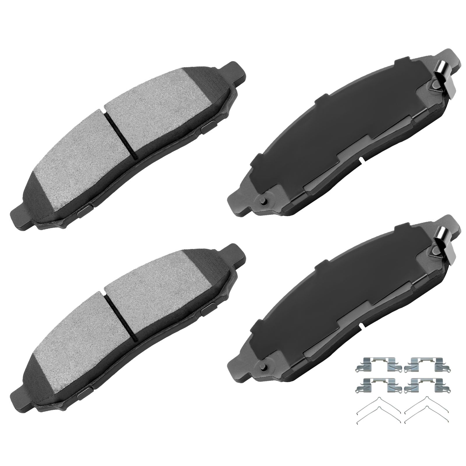 cciyu D1094 Front Semi-Metallic Disc Brake Pads Kit