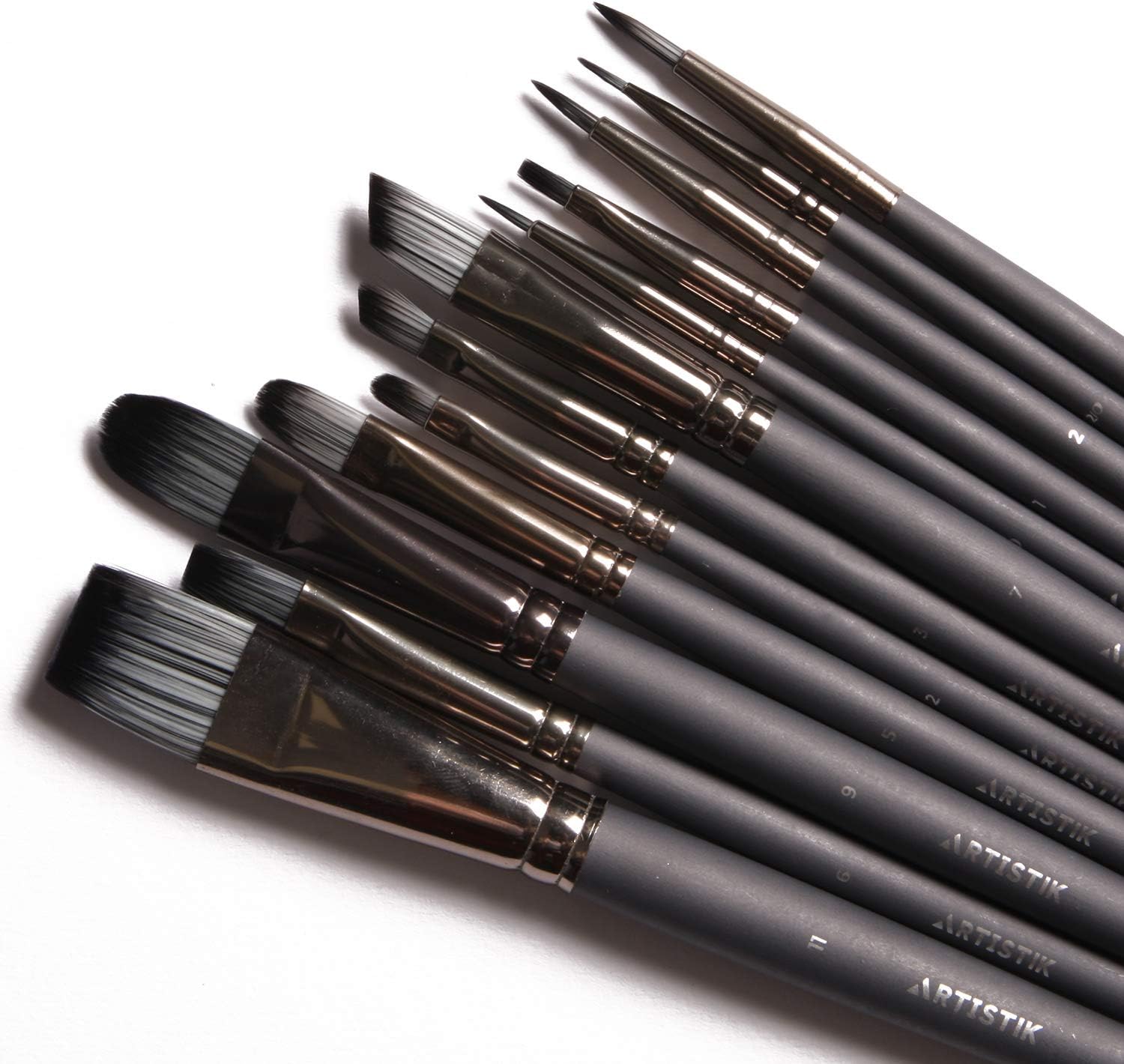 Fine Detail Paint Brush Set, Miniature Brushes for Acrylic Oil, Watercolor, Miniatures Painting, Paintbrushes - Image 4