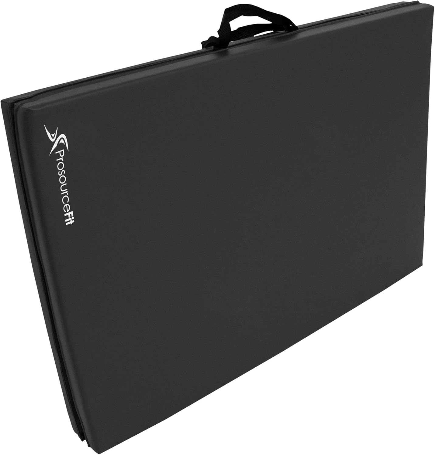 ProsourceFit Bi-Fold Folding Exercise Mat - Black : Sports & Outdoors