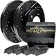 Hart Brakes Front Brakes and Rotors Kit |Front Brake Pads| Brake Rotors and Pads| Ceramic Brake Pads and Rotors - BHCF.66012.02
