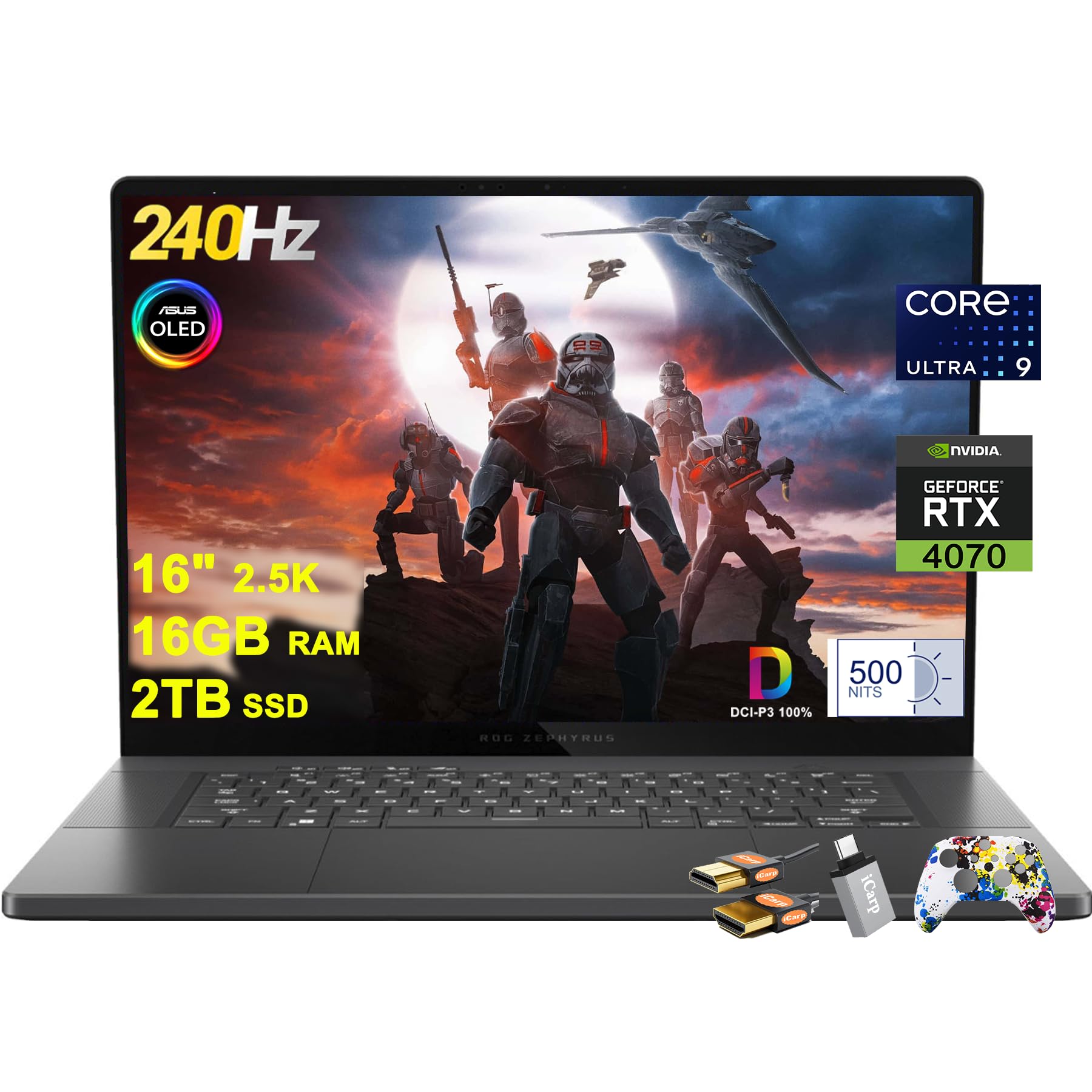 ASUS ROG Zephyrus G16 Gaming Laptop 16" 2.5k