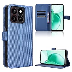Elubugod Compatible with ZTE Blade A55 Leather Case