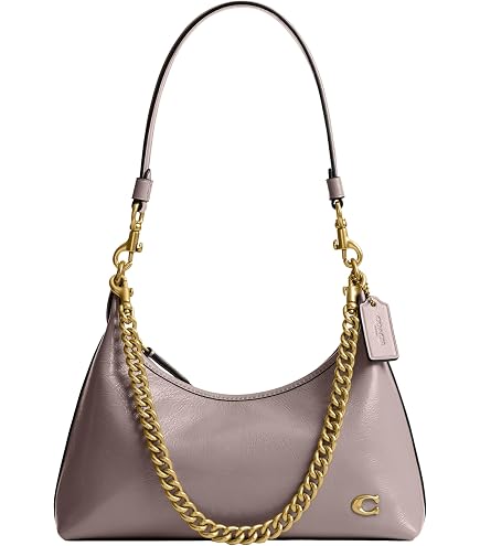 Coach ZIP SHOULDER BAG IN SIGNATURE JACQUARD, Light Khaki/Chalk