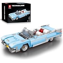 【訳あり特価】Dinky Toys アメ車 6台セット（Code 3・修復品） Reobrix 809 Eldorado Building Blocks Set, 1:24 Scale Model Car Kit