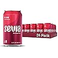 Zevia Zero Sugar Soda, Dr. Zevia, 12 oz Cans (24-Pack) – Naturally Sweetened, Zero Calorie Sugar Free Soda - Non-GMO Project Verified, Gluten-Free, Vegan