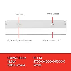 UltraPro 36 inch Hardwired Under Cabinet Lights, 3