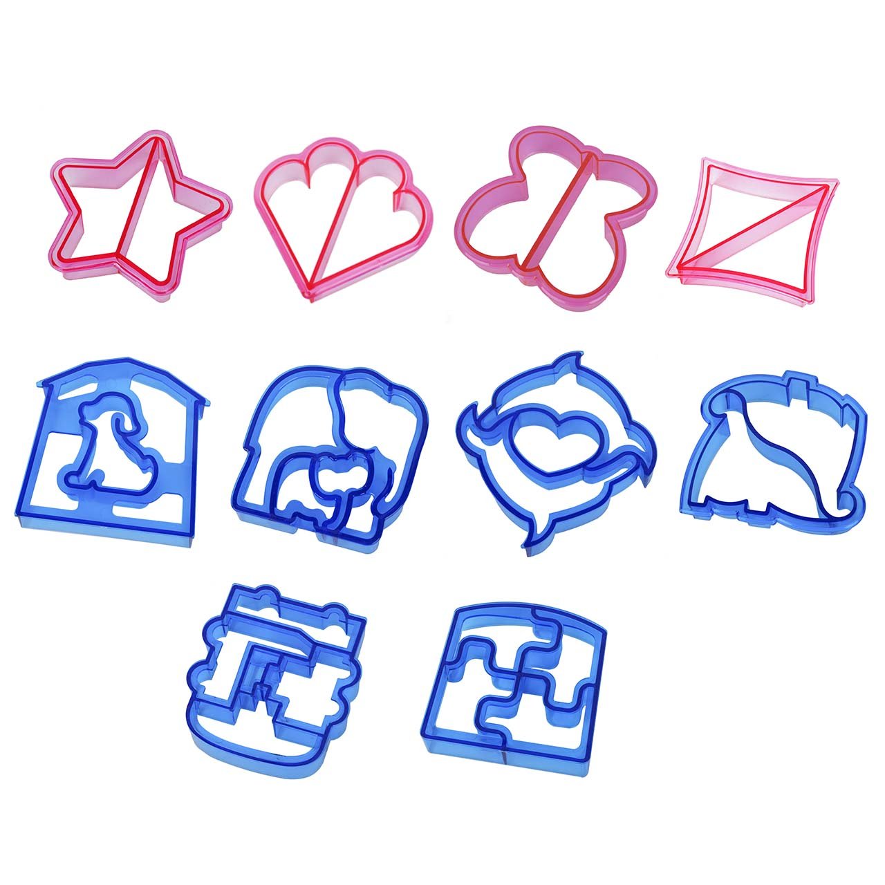 the Lackingone Sandwich Cutter ShapesCake, Cookie & Sandwich Crust