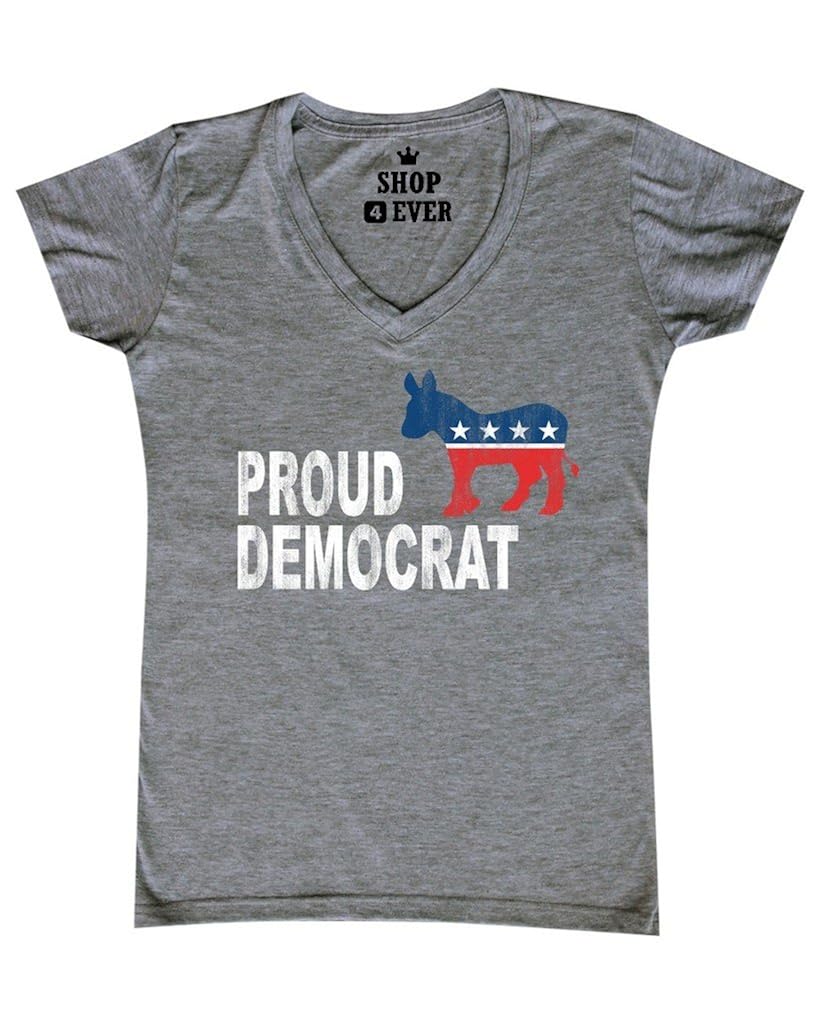 Proud Democrat T Shirt Political Shirts 2306 | Seknovelty