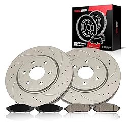 295.6mm Front Brake Pads and Rotors Kit Compatible