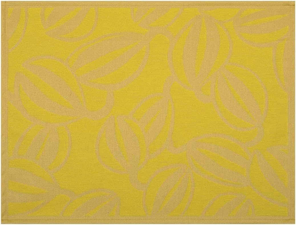 Le Jacquard Francais A La Carte Lime Cotton 48 x 36 cm 22349 Set