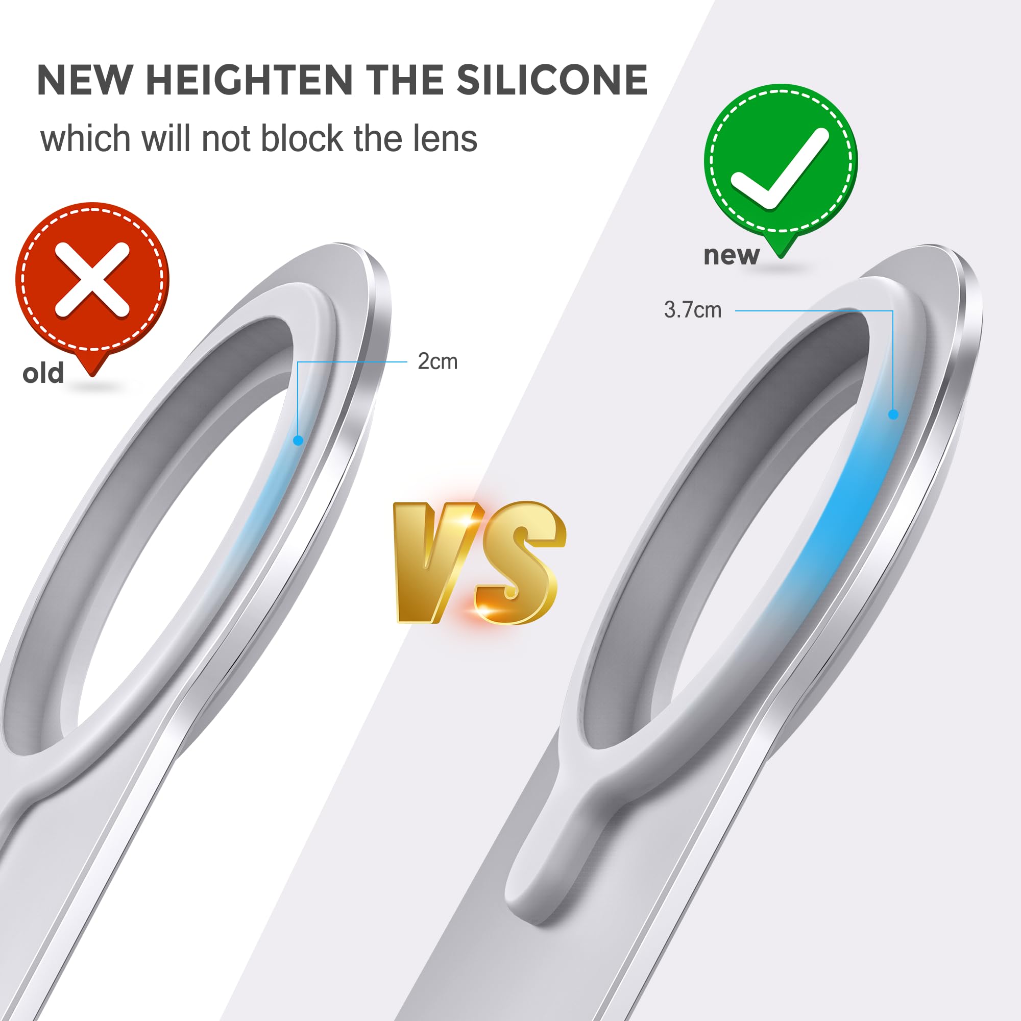 Stand for MagSafe Charger, CreaDream Aluminum Stand Holder for iPhone 16 15 14 13 12 Series, Magsafe Accessories Compatible with iPhone 16 15 14 13 12 Plus, Pro, Pro Max [MagSafe Charger Not Included]