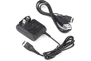 LBSC Charger for Gameboy Advance SP & Nintendo DS | GBA SP Charger Compatible with Game Boy Advance SP & DS Systems | USB Wal