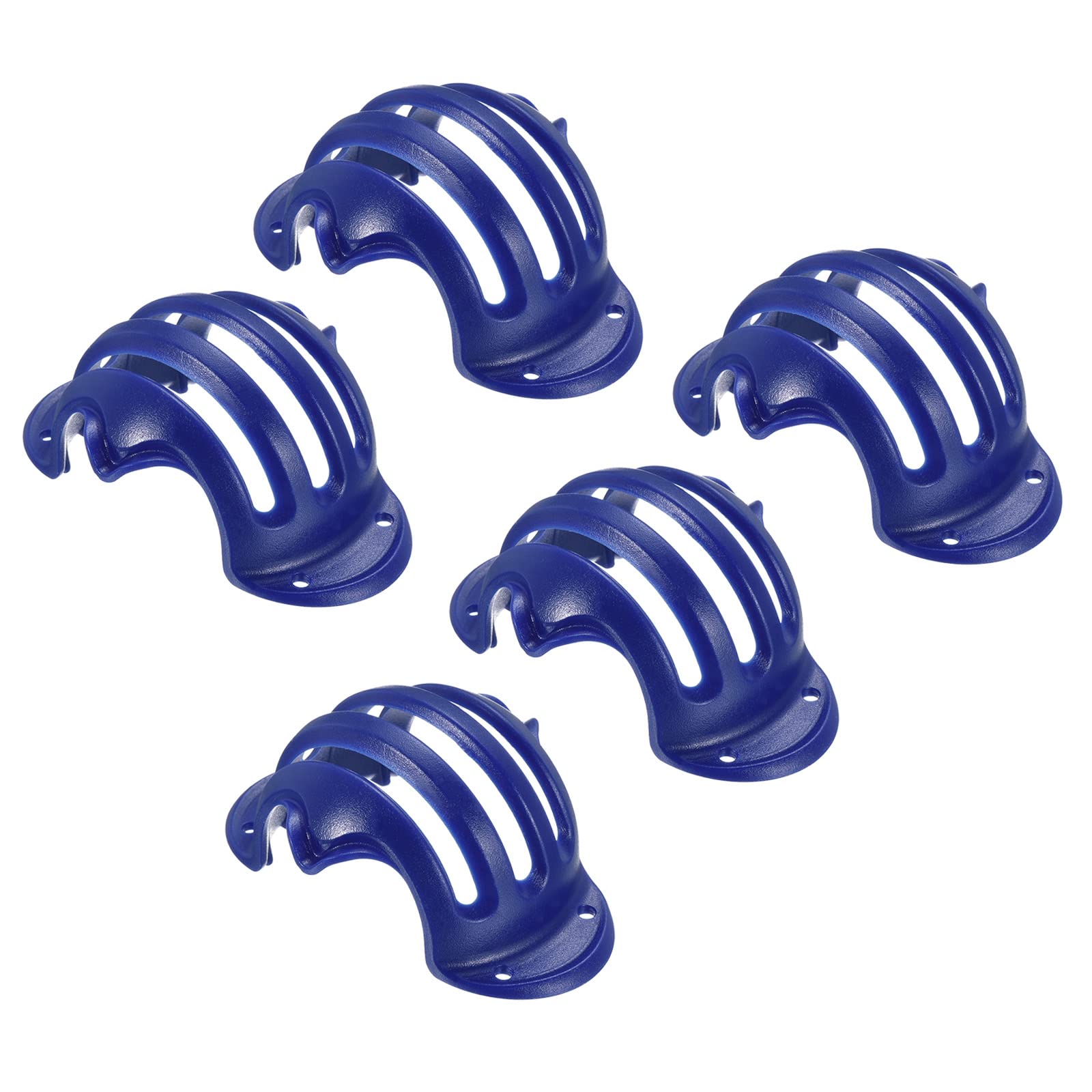 PATIKIL Golf Ball Liner, 5 Pack Line Marking Drawing Stencils Marker Alignment Tool for Golf Sport, Blue