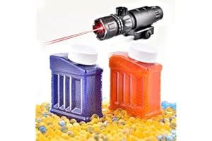 TANSAR Gel Balls Blaster Ammo Splat Gel Gun Refill with Gel Gun Accessories(2 Bottles,), Compatible with Gel Gun Blaster for Ages 14+
