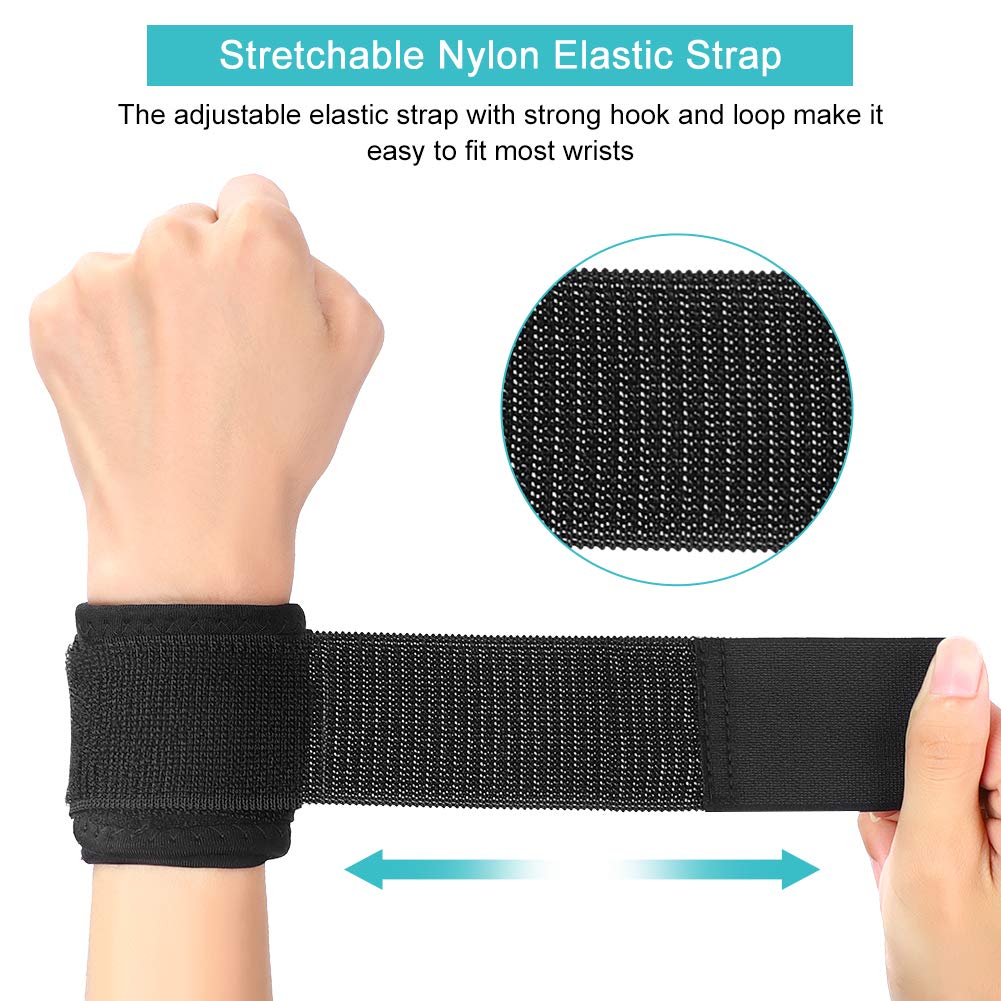Breathable Wrist Band, Wrist Support Sleeve with Stretched Elastic Belt for Carpal Tunnel Syndrome Joint Pain, Arthritis - Image 5