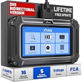 XTOOL D5X Bidirectional OBD2 Scanner -16 Resets, Engine ABS SRS Scan Tool | Car Scanner for EPB/Throttle/Transmission/Crank Sensor Relearn, Code Reader for Cars and Trucks, CAN FD&amp;FCA, Lifetime Update