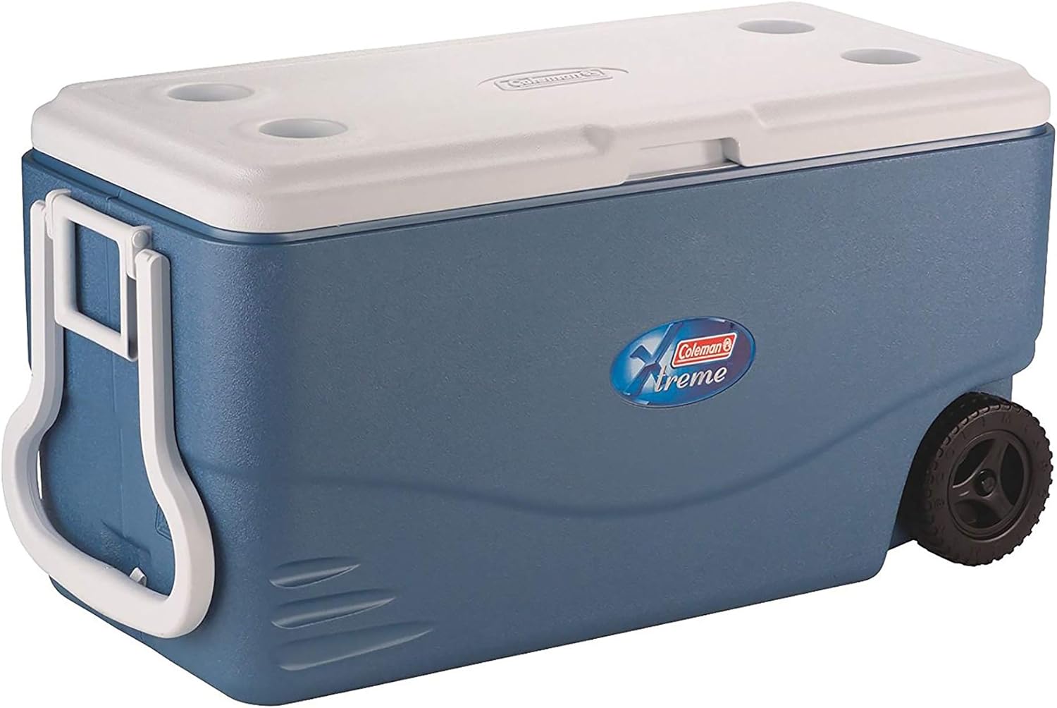 Coleman 100Quart Xtreme 5Day HeavyDuty Cooler with Wheels, Blue (1