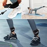 Fentar Adjustable Ankle Straps for Cable Machine with Double D-Ring view 5