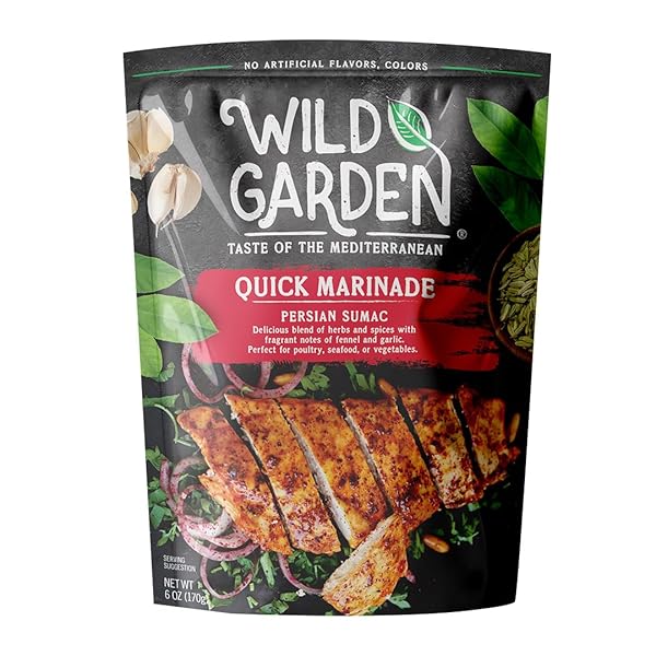 WILD GARDEN READY-TO-USE PERSIAN SUMAC MARINADE, AUTHENTIC MEAT...