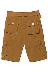 Raw X Boys Cargo Shorts 8-18 | 100% Cotton Belted