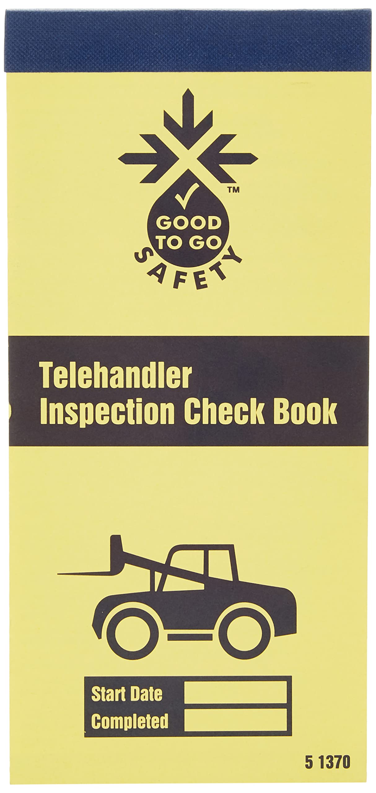 Good To Go Safety Telehandler Check Book - 25 inspections