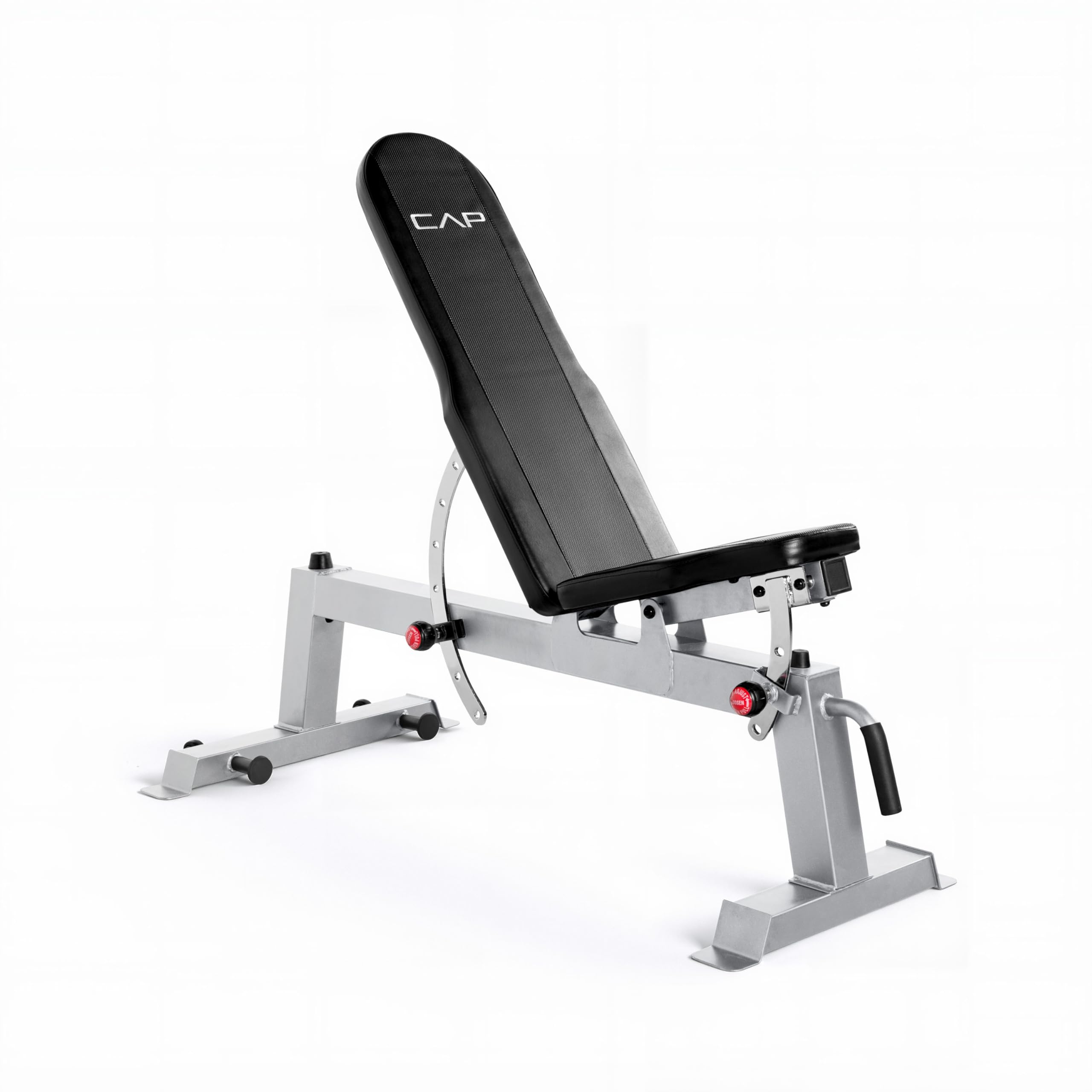 Photo 1 of ***FINAL SALE*** CAP Barbell Deluxe Utility Weight Bench, Silver, Round Backpad