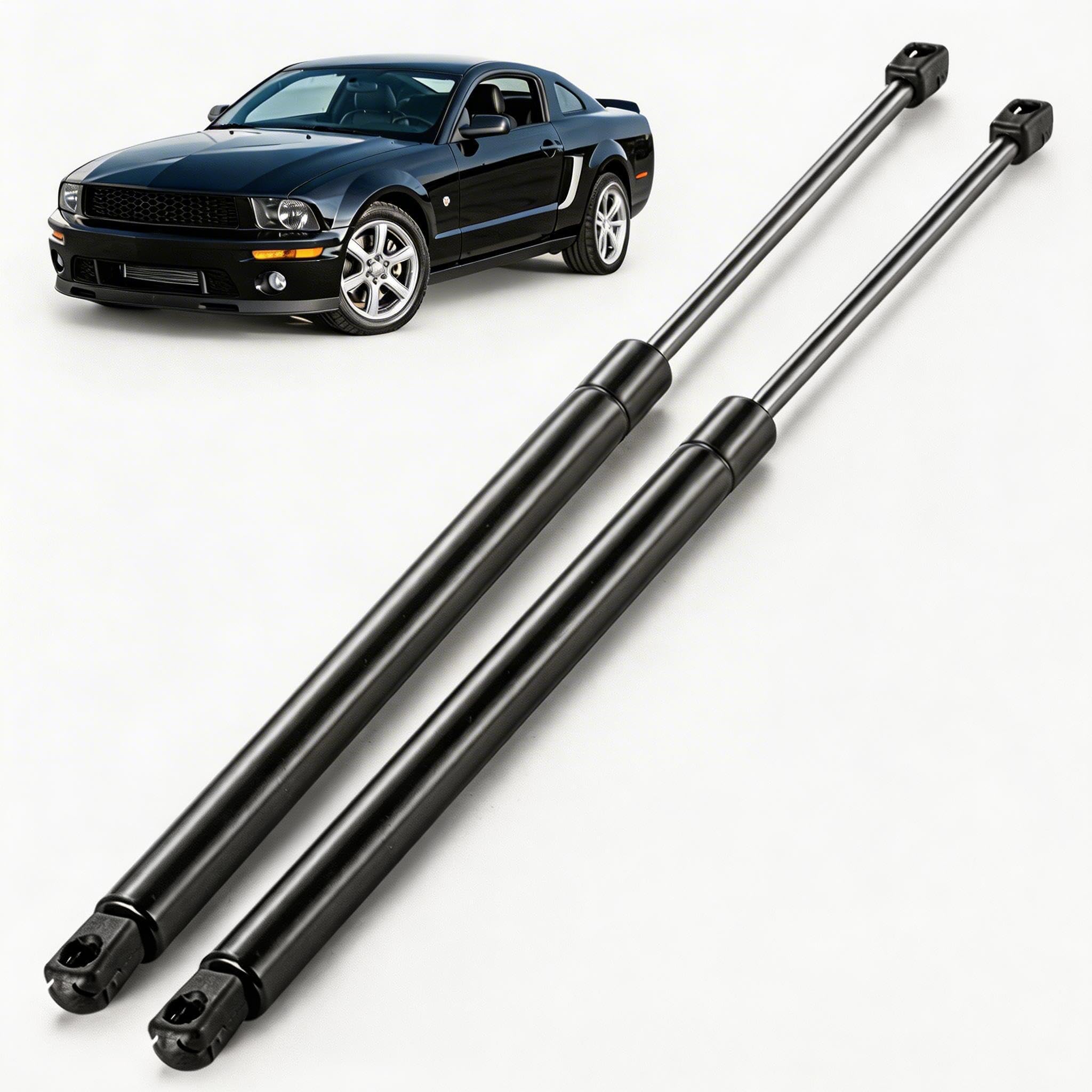 ARANA Trunk Lid Struts Shocks for Ford Mustang with Spoiler All Models 2005-2014, Rear Hatch Tailgate Lift Supports Replacement OE#6R3Z63406A10A, 6R3363406A10BB, 2 Pcs Image