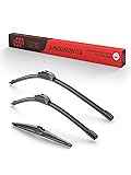 24"/20"/11" Silicone Windshield Wiper Blades