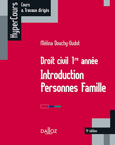 Download Droit civil 1re année. Introduction Personnes Famille (HyperCours) PDF