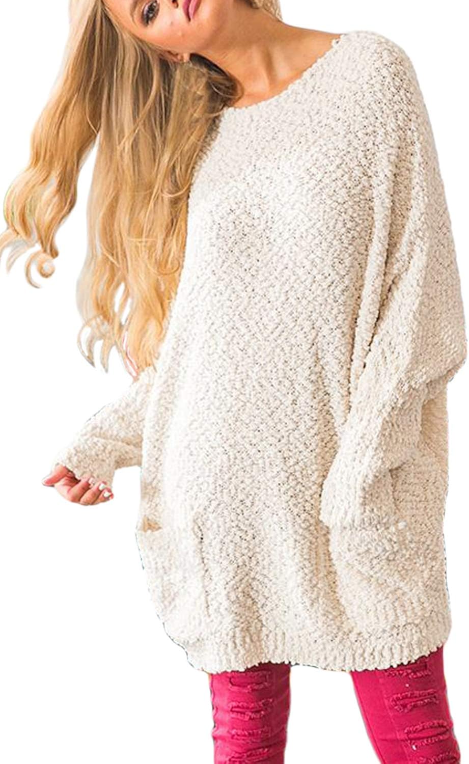 oversized knit sweater dress