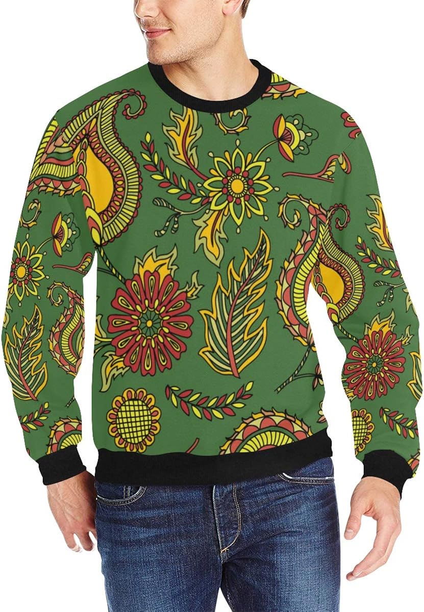 mens patterned sweatshirts