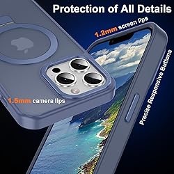 Lufanbis Magnetic for iPhone 13 Pro Max Case with