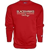 Blue 84 NHL unisex-adult Nhl Officially Licensed Crewneck Sweatshirt Throwback