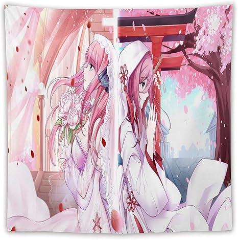 Amazon Co Jp 五等分の花嫁タペストリーアニメ インテリア おしゃれ壁掛け 部屋 ファブリック装飾品 個性ギフト 部屋 壁アート 誕生日プレゼント おしゃれ アニメ 萌え かわいい多機能 グッズ ホーム キッチン