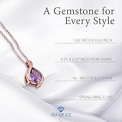 SEA OF ICE Pear Shape Teardrop Natural Gemstones