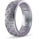 Enso Rings Holiday Silicone Rings - Ultra Comfortable and Breathable - Made in the USA
